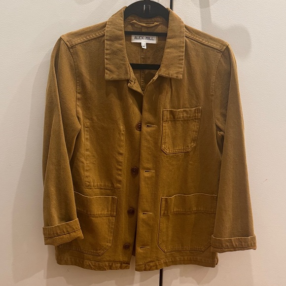 Alex Mill Britt Work Jacket in Recycled Denim XS - Picture 2 of 5